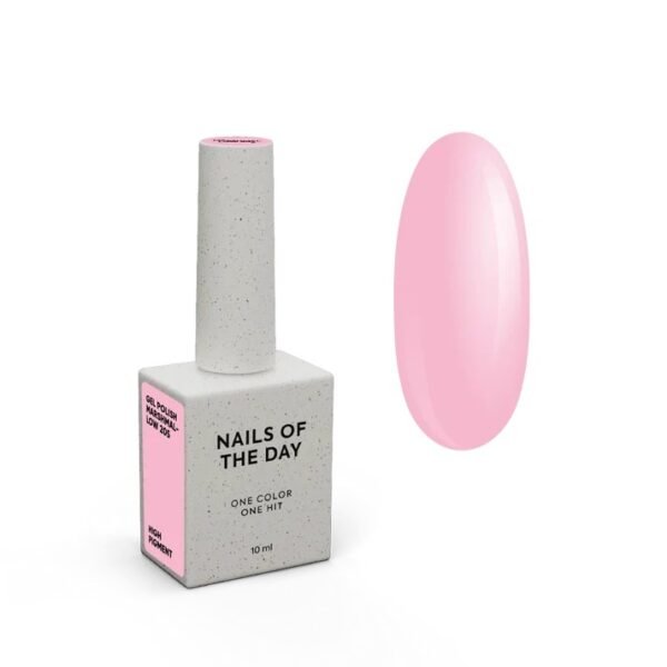 NAILSOFTHEDAY Let's special Marshmallow-205 FREE TPO 10ml.