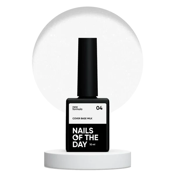 NAILSOFTHEDAY Cover base milk 04 - NEW Formula 10ml.