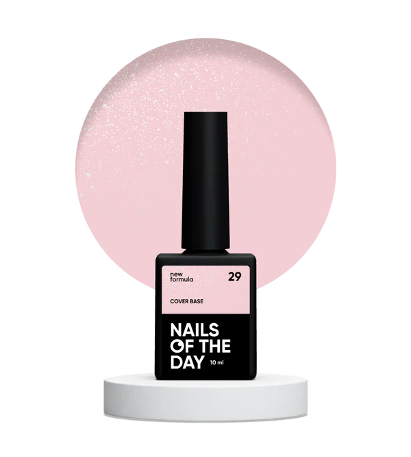 NAILSOFTHEDAY Cover basе shimmer 29 - NEW Formula 10ml.