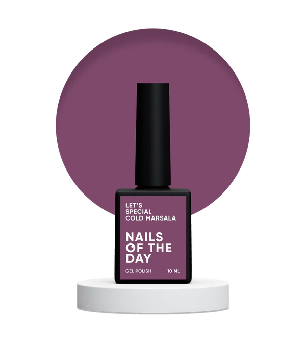 NAILSOFTHEDAY Let's special Cold Marsala-377 10ml.
