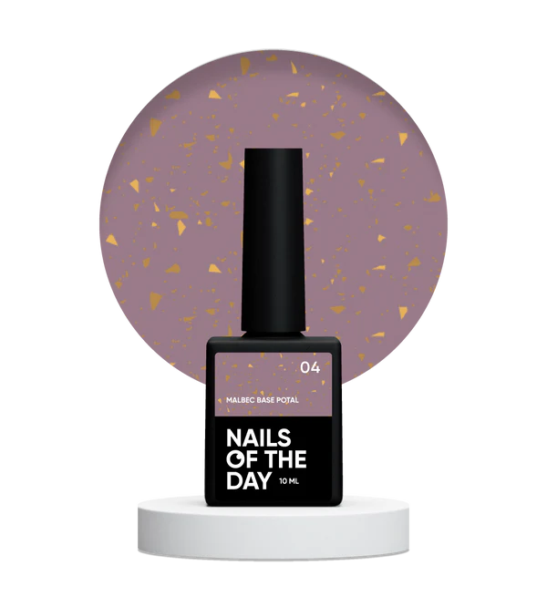 NAILSOFTHEDAY Malbec base Potal 04 10ml.