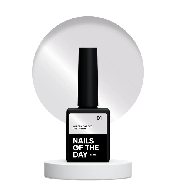 NAILSOFTHEDAY Korean cat eye 01 FREE TPO 10ml.