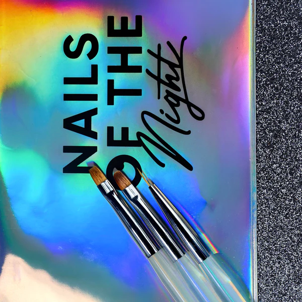 NAILSOFTHENIGHT Nail Art Brush Oval