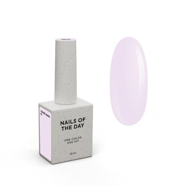 NAILSOFTHEDAY Cover base 01 - NEW Formula Free TPO 10ml.
