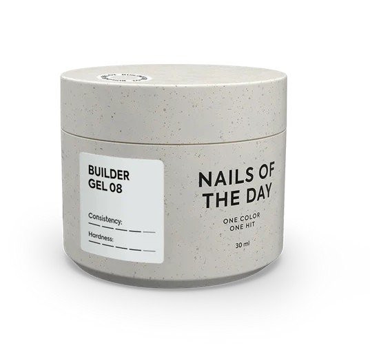 NAILSOFTHEDAY Premium gel 01/builder gel 08  30gr.