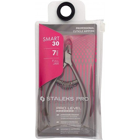 Staleks PRO manikiūro-pedikiūro žnyplutės SMART 30 7mm [NS-30-7]