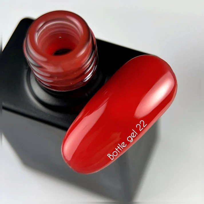 NAILSOFTHEDAY Bottle Gel 22 – Dark Raspberry Extra Strong Gel, 10 ml
