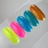 NAILSOFTHEDAY spalvotas viršutinis sluoksnis/Vitrage 13 — pusiau permatomas gilios jūros mėlynos spalvos vitražinis TOP, 10 ml.