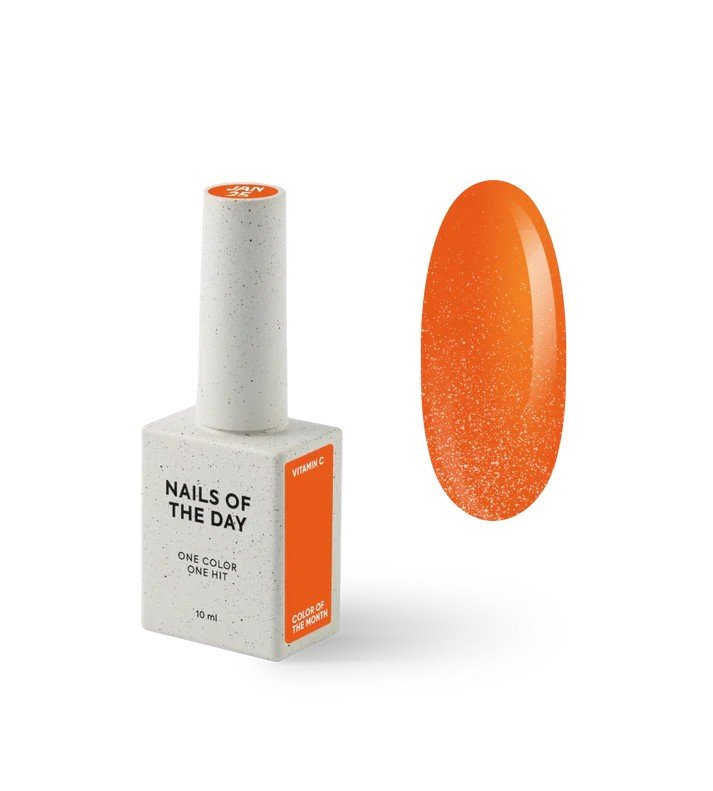 NAILSOFTHEDAY Gel Polish  Vitaminas C  FREE TPO  10 ml.
