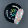 111-768x768 NAILSOFTHENIGHT Dream gel 01 — dizaino gelis nagams su neįtikėtinais skirtingų dydžių šešiakampiais ir blizgučiais, 5 g