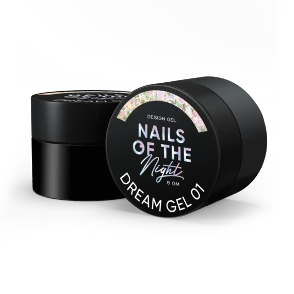 notn_dream-gel-01_product-card NAILSOFTHENIGHT Dream gel 01 — dizaino gelis nagams su neįtikėtinais skirtingų dydžių šešiakampiais ir blizgučiais, 5 g