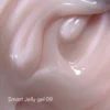 NAILSOFTHEDAY Smart Jelly gel 09 — pieniškos smėlinės spalvos nagų formavimo gelis, 15 g