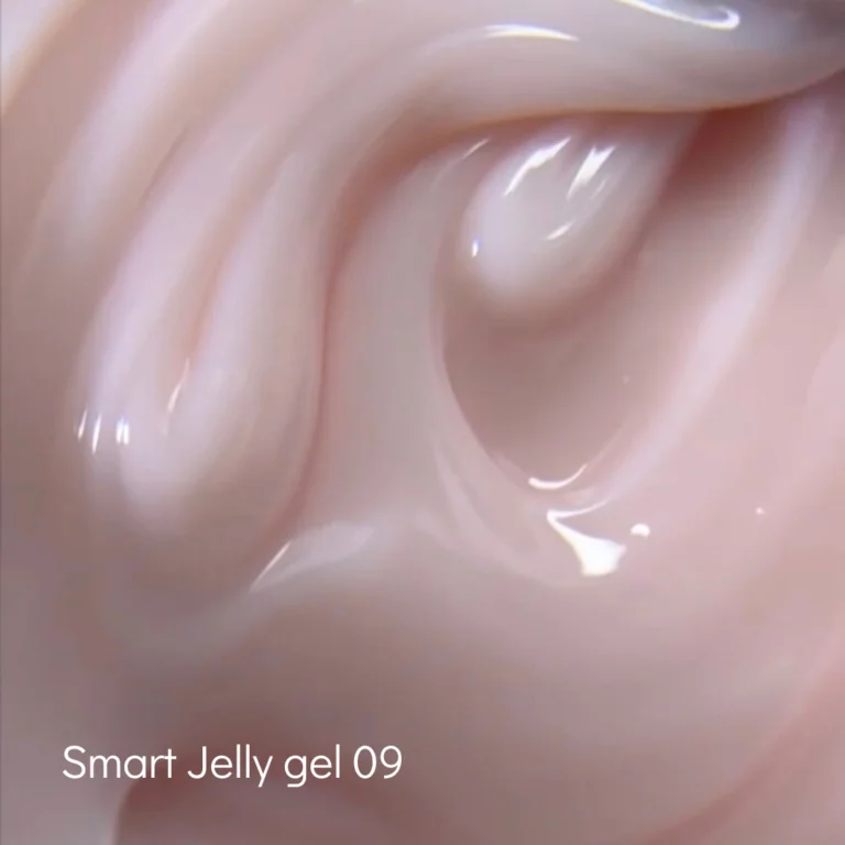 NAILSOFTHEDAY Smart Jelly gel 09 — pieniškos smėlinės spalvos nagų formavimo gelis, 15 g