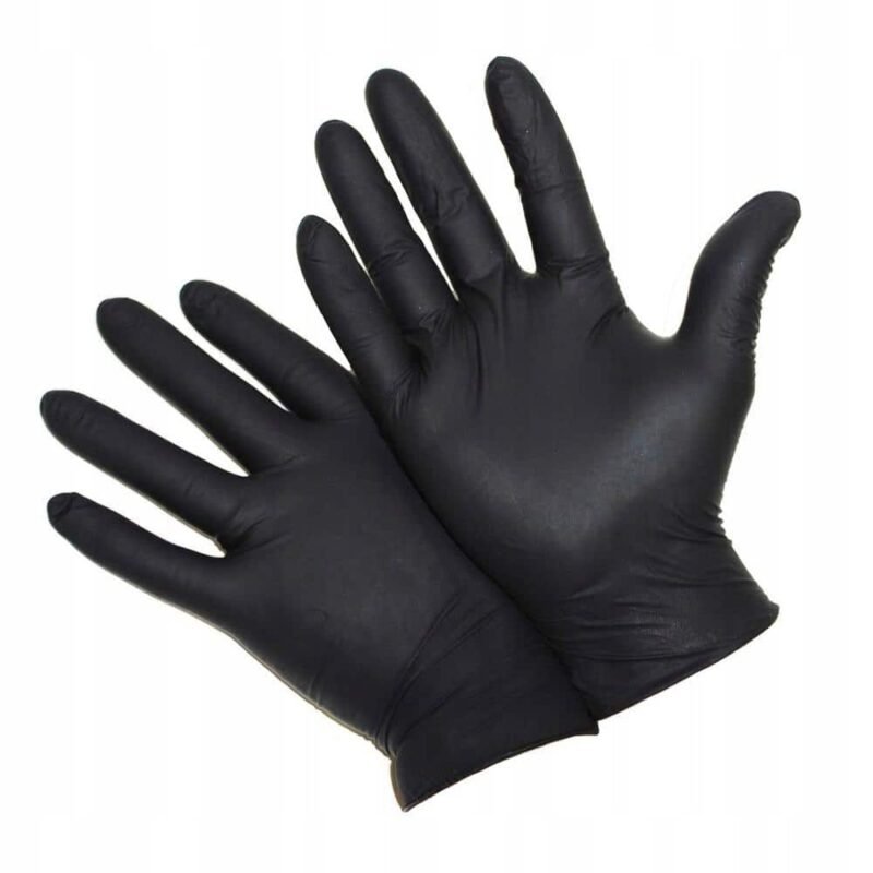 Rekawiczki-Mercator-NITRYLEX-PF-BLACK-S-EAN-GTIN-5906615132295 Juodos nitrilinės pirštinės Mercator Nitrylex Black, 100vnt. M dydis