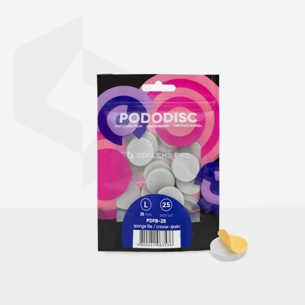 sponzh-fajl-dlya-pedikyurnogo-diska-pdfb-25-2-1024x1024 Vienkartinės pedikiūro disko – kempinės PODODISC L EXPERT 25 (25 vnt.)
