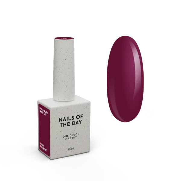 NAILSOFTHEDAY Autum 2025 Let’s special Wine  10ml.