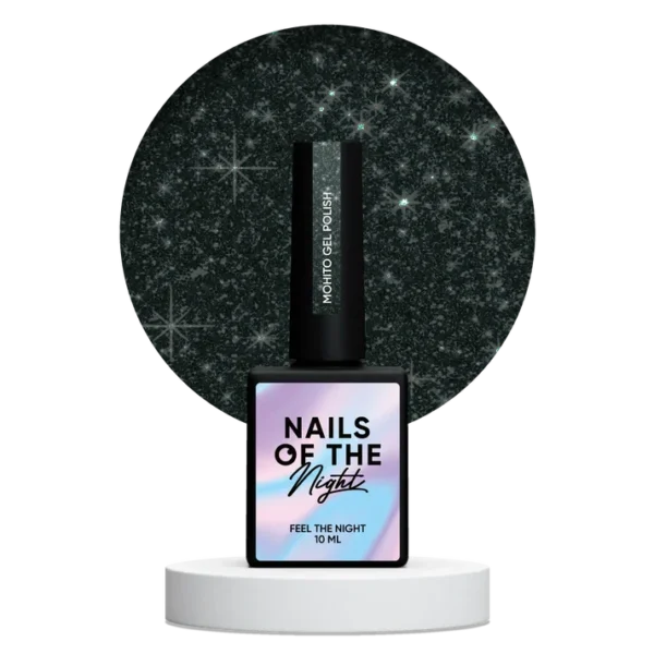 notn_coctail_product-card-mohito-3_png NAILSOFTHENIGHT Mohito gelinis lakas — sodriai tamsiai žalias, atspindintis blizgesį, 10 ml.