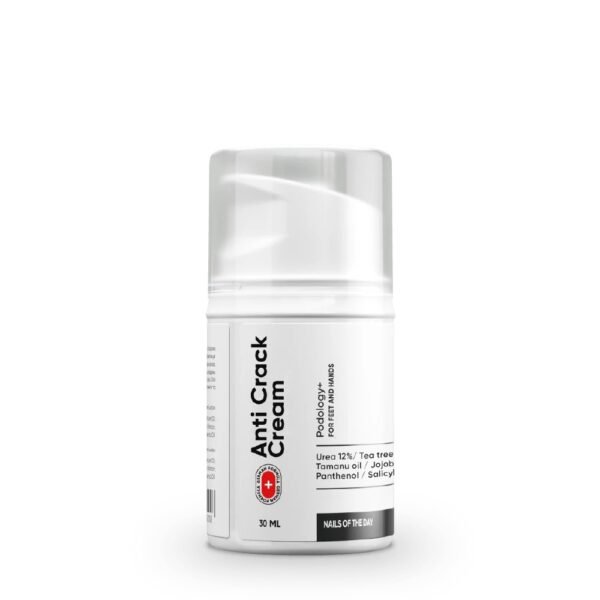 Nailsoftheday Podology+ "Cream for cracks on feet and hands"  kremas nuo įtrūkimų gydo rankų ir kojų odos įtrūkimus, 30 ml