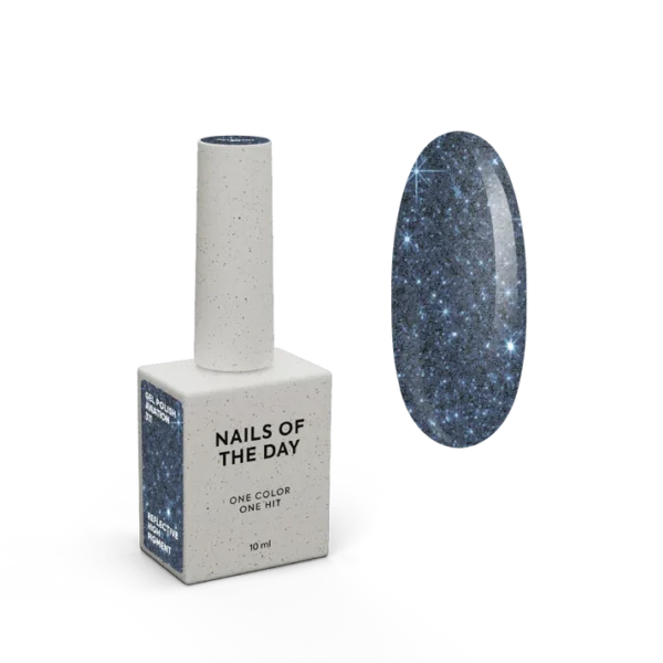 notd_aviation-311-gel-polish_product-card_png NAILSOFTHEDAY Cocktails gel polish „Aviation“ — melsvai pilkas, atspindintis blizgesį gelinis lakas, 10 ml