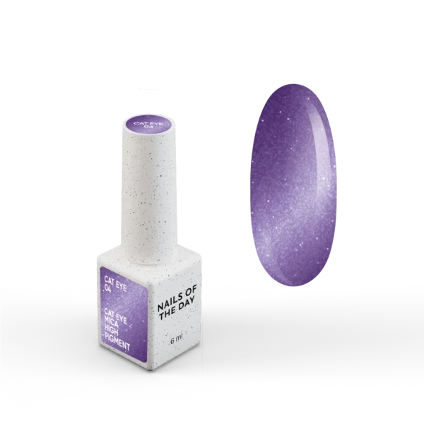 notd_cat-eye_product-card-4 NAILSOFTHEDAY Gelinis lakas „Cat Eye 04“ — tamsiai violetinis katės akių efekto gelinis lakas su smulkiais blizgučiais ir šviesą atspindinčiu efektu, persidengiančiu vienu sluoksniu, 6 ml