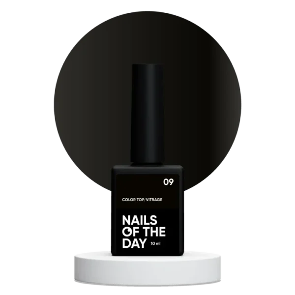 notd_color-top_10-ml_product-card-09_png NAILSOFTHEDAY Color Top Vitrage 09 — pusiau permatomas juodas vitražinis viršutinis sluoksnis nagams be lipnaus sluoksnio, 10 ml.