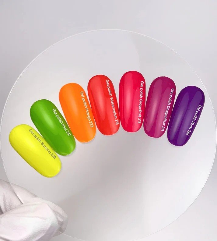 NAILSOFTHEDAY Summer Let’s special „Dragonfruit-211“, 10 ml - rausvas atspalvis, visiškai padengiantis vienu sluoksniu