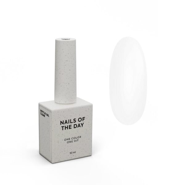 NAILSOFTHEDAY Bottle gel clear 10ml.