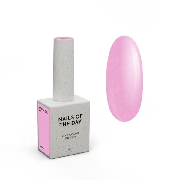 NAILSOFTHEDAY Bottle gel shimmer 42  10ml.