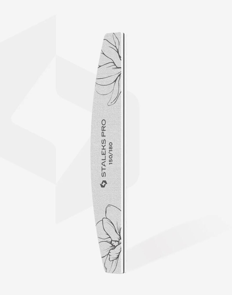 STALEKS EXPERT Mineralinė nagų dildė pusmėnulio formos, NFE-40-150/180 grit (1 vnt.)
