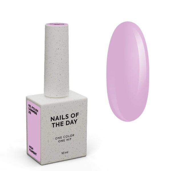 notd_cashmere-270-gel-polish_product-card NAILSOFTHEDAY Gel Polish New Spring „Cashmere“ — pastelinės alyvinės spalvos gelinis lakas, dengiantis vienu sluoksniu, 10 ml.