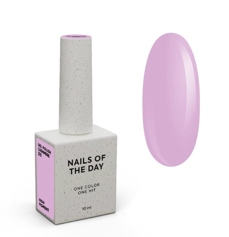 notd_cashmere-270-gel-polish_product-card NAILSOFTHEDAY Gel Polish New Spring „Cashmere“ — pastelinės alyvinės spalvos gelinis lakas, dengiantis vienu sluoksniu, 10 ml.