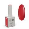NAILSOFTHEDAY gelinis lakas Vitrage 02 — sodriai raudonas vitražinis gelinis lakas, 10 ml