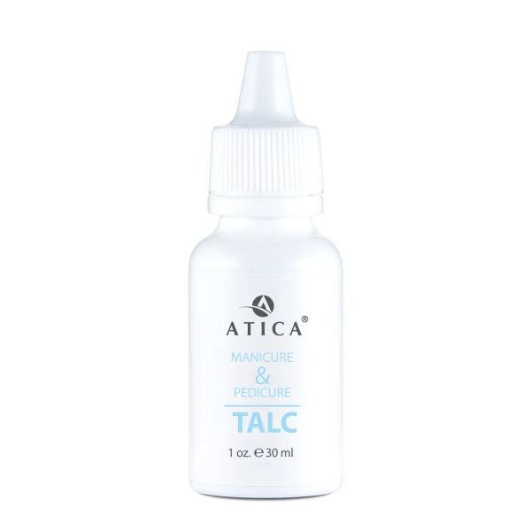 ATICA TALC 30 g — talkas aparatiniam manikiūrui ir pedikiūrui