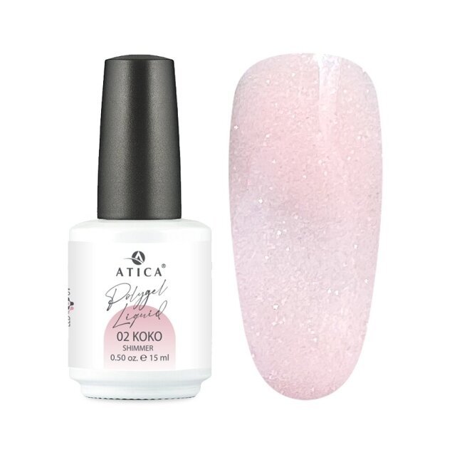 atica-skystas-poligelis-ko-ko-02-1 Atica Polygel Liquid Ko Ko 02, 15ml