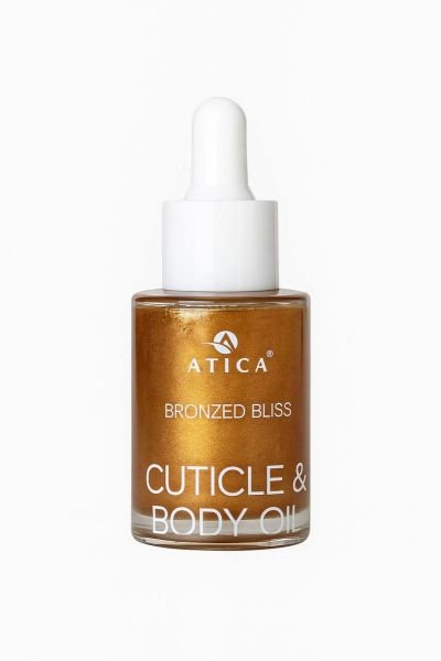 „ATICA „   BRONZED BLISS odelių ir kūno aliejus 30ml.