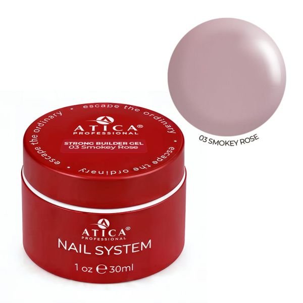 Atica Strong cover gel 03 Smokey Rose 30ml