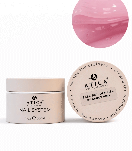 Atica Builder Gel 07 Candy Pink 30ml