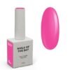 NAILSOFTHEDAY New Summer Let‘s special „Heart 196“ — neoninės rožinės spalvos gelinis lakas, dengiantis vienu sluoksniu, 10 ml