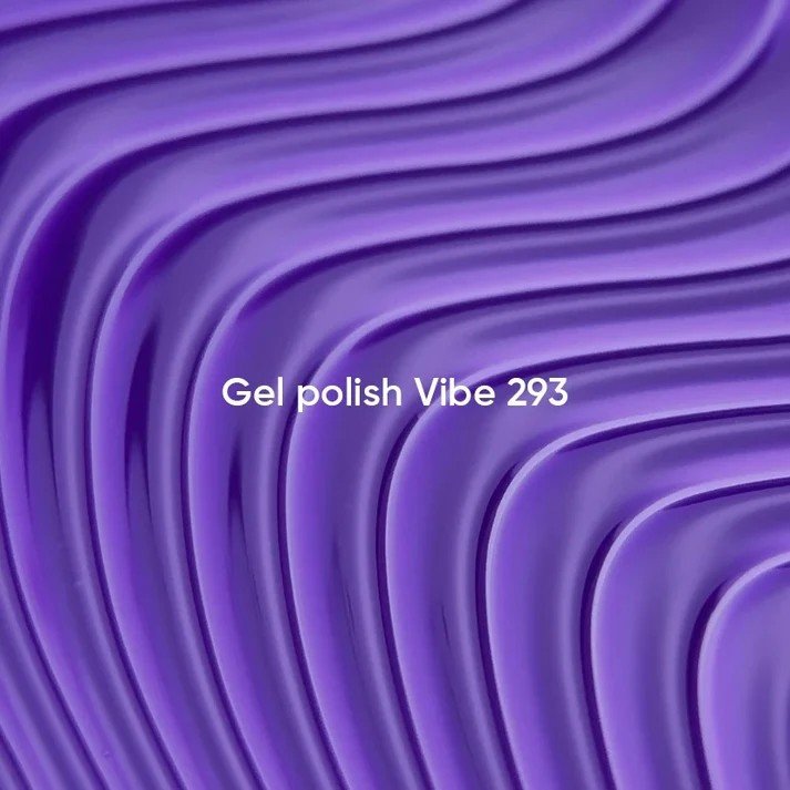 NAILSOFTHEDAY New Summer Let‘s special Vibe 293 — ryškiai violetinis gelinis lakas, dengiantis vienu sluoksniu, 10 ml