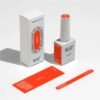 NAILSOFTHEDAY Summer let‘s special Dopaminas — aviečių oranžinė su subtiliu blizgesiu, dengiantis vienu sluoksniu, 10 ml