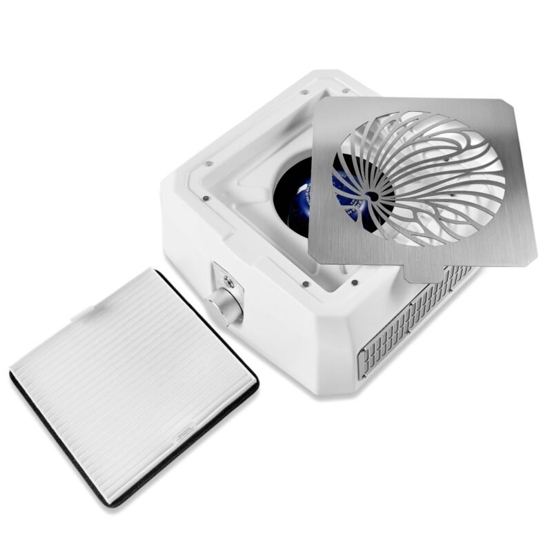MICROSTOP BASE PRO Stalinis nagų dulkių surinkėjas su HEPA filtru