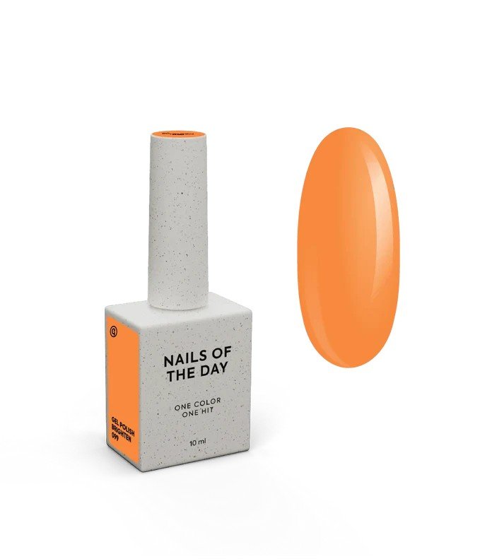 notd_brighten-099-gel-polish_product-card_png NAILSOFTHEDAY Gel polish „Bloom drop Brighten 099“- pastelinės oranžinės spalvos, padengimas vienu sluoksniu, 10 ml