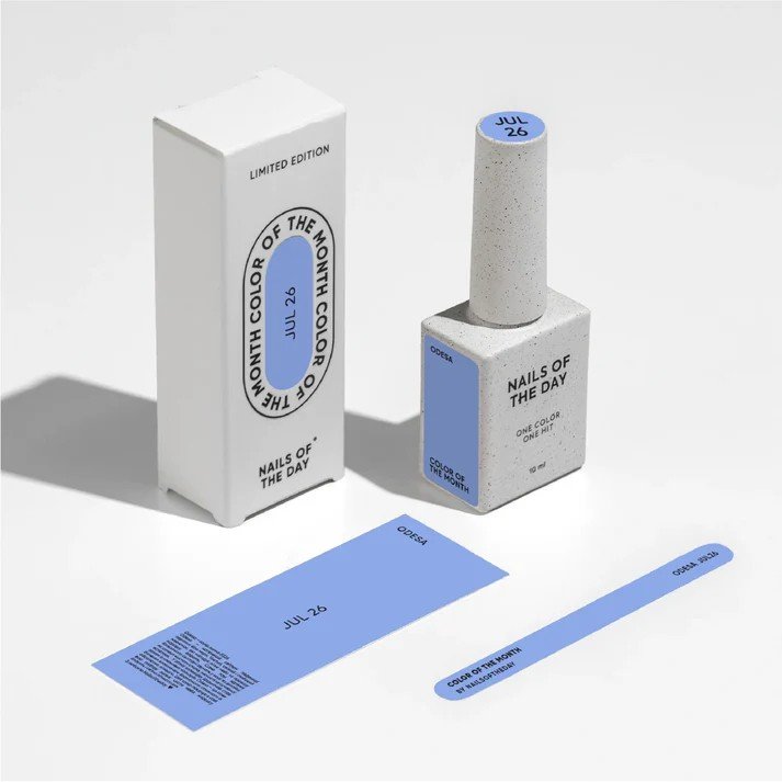 NAILSOFTHEDAY Let's special "Odesa"- dangaus mėlyna, dengianti vienu sluoksniu, 10 ml