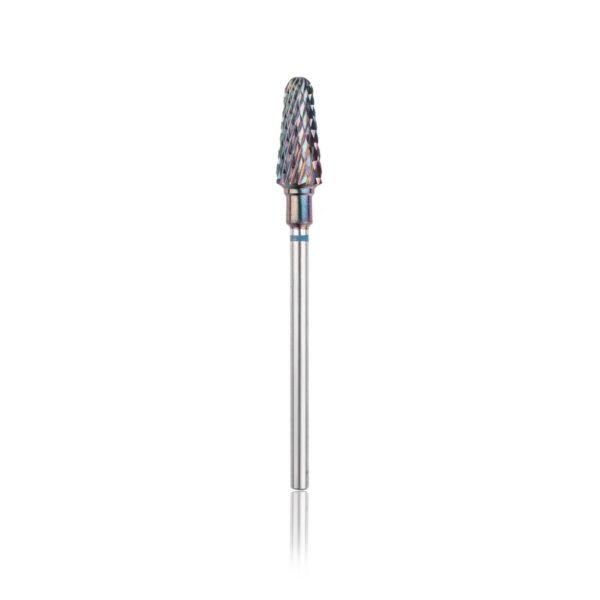 Kietmetalio Volframo karbido antgalis „užapvalintas kūgis“, mėlyna, L – 14,0 mm, Ø 6,0 mm