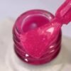 NAILSOFTHEDAY Gel polish CHRIN – Fuksija su auksine folija ir blizgučiais, dengianti vienu sluoksniu, 10 ml