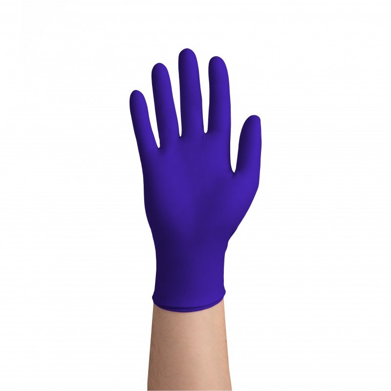 Nitrilo pirštinės, be pudros, easyCARE Nitrile Flex Cobalt, M dydis 100 vnt.