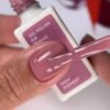 NAILSOFTHEDAY Borsch collection gel polish „ Rib“ 063 – Rožinis kūno spalvos gelinis lakas dengiantis vienu sluoksniu, 10 ml